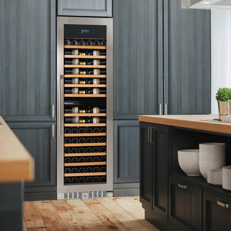 Wine Enthusiast Cava de Vinos 150 Botellas Gris