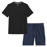 Eddie Bauer Pijama para Caballero Negro Mediana