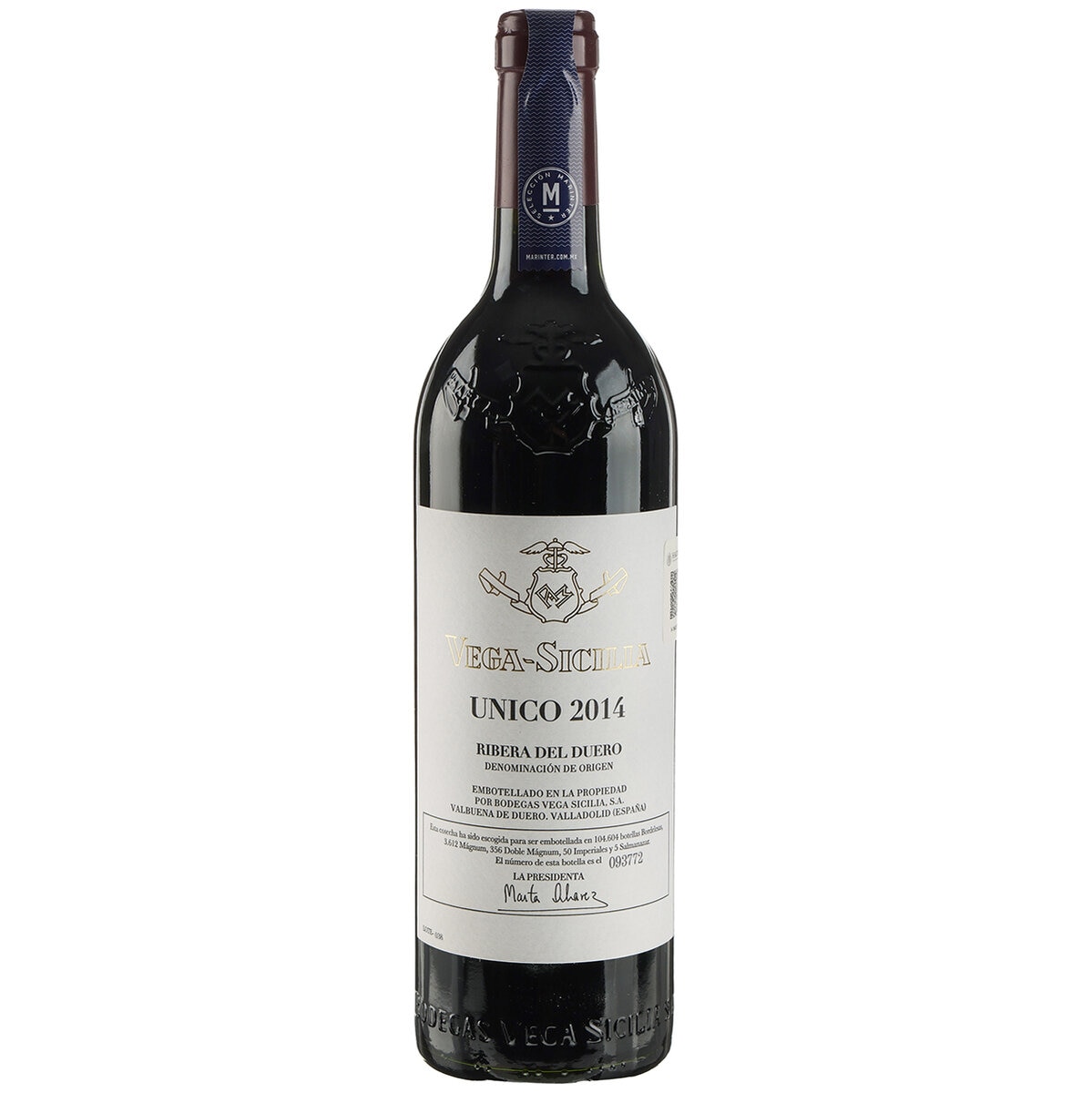 Vino Tinto Vega Sicilia Único 2014 750ml