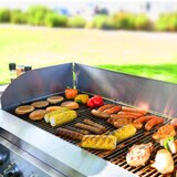 NXR, Parrilla de Acero de 8 Quemadores Plegable