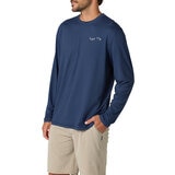 Hang Ten Playera para Caballero Azul Extra Grande