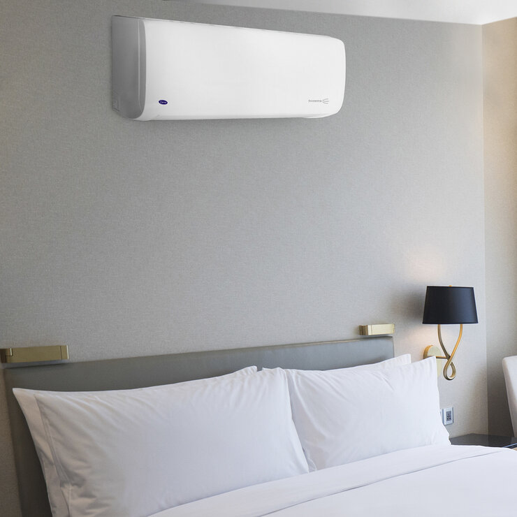 Carrier Aire Acondicionado Minisplit, Solo Enfriamiento, 12,000 BTU, 220V, Gas R32, con Wi-Fi
