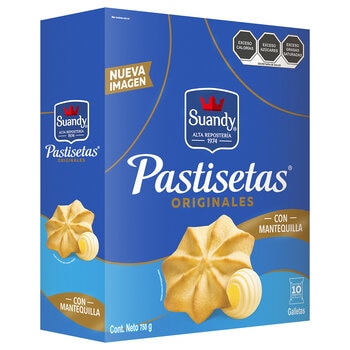 Suandy Galletas Pastisetas 750g