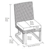 Agio, Luna Comedor para Exterior de 9 Piezas Agio, Luna Comedor para Exterior de 9 Piezas