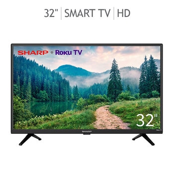 Sharp Pantalla 32" HD SMART Roku TV