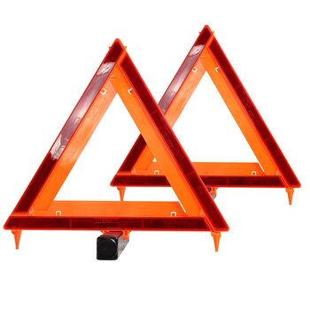 Mikel's, Triángulos Reflejantes 17" 2 piezas