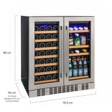 Wine Enthusiast Cava de Vinos y Enfriador de Bebidas