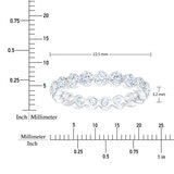 Anillo Eternidad de Diamantes 2.00ctw, Oro Blanco 14K Anillo Eternidad de Diamantes 2.00ctw, Oro Blanco 14K