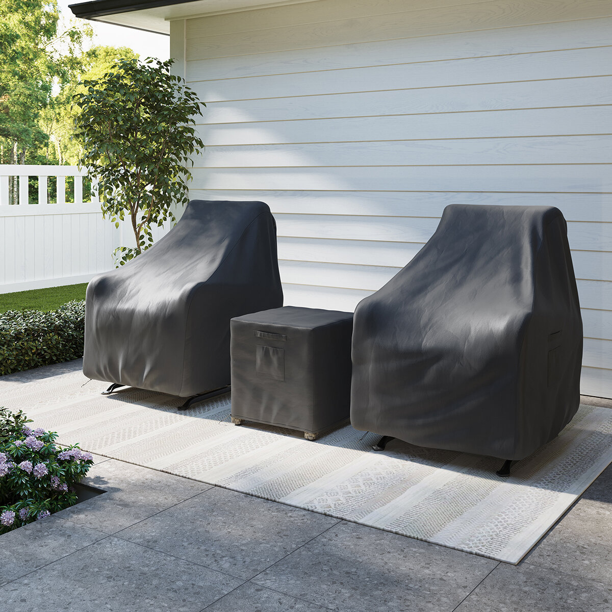 Living Style, Juego de Sillones Reclinables Con Mesa de Thomasville