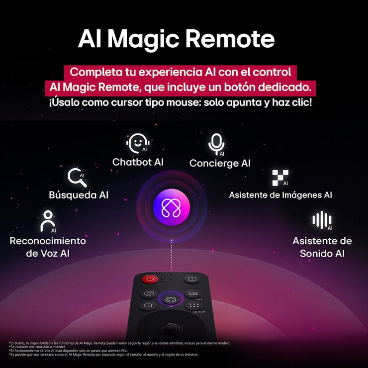 LG Pantalla 86" UHD 4K AI Smart TV