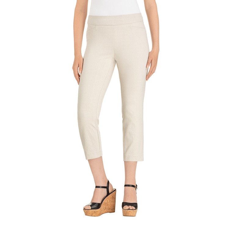 Hilary Radley, Pantalón Tipo Capri para Dama, Blanco Costco México