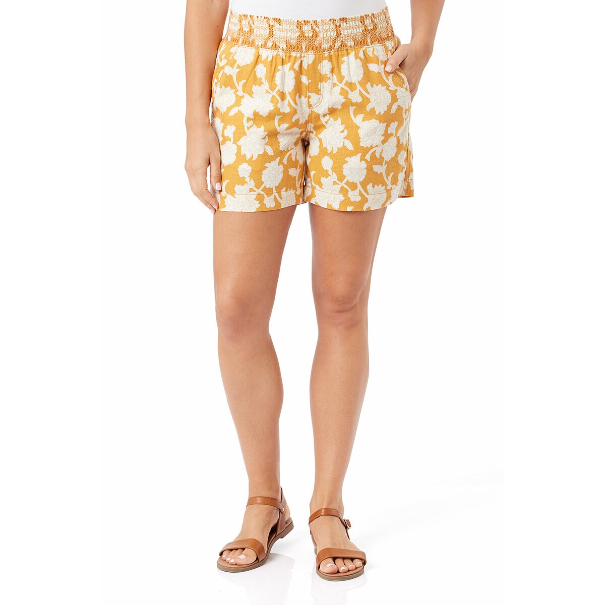 Briggs Short para Dama Naranja