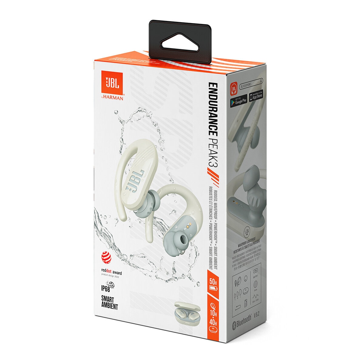 JBL Endurance Pea 3 Blanco