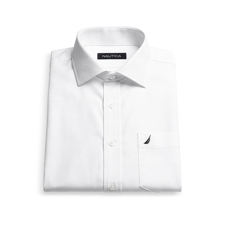 Nautica Camisa para Caballero Blanca Cuello 17 Manga 32/33 Nautica Camisa para Caballero Blanca Cuello 17 Manga 32/33