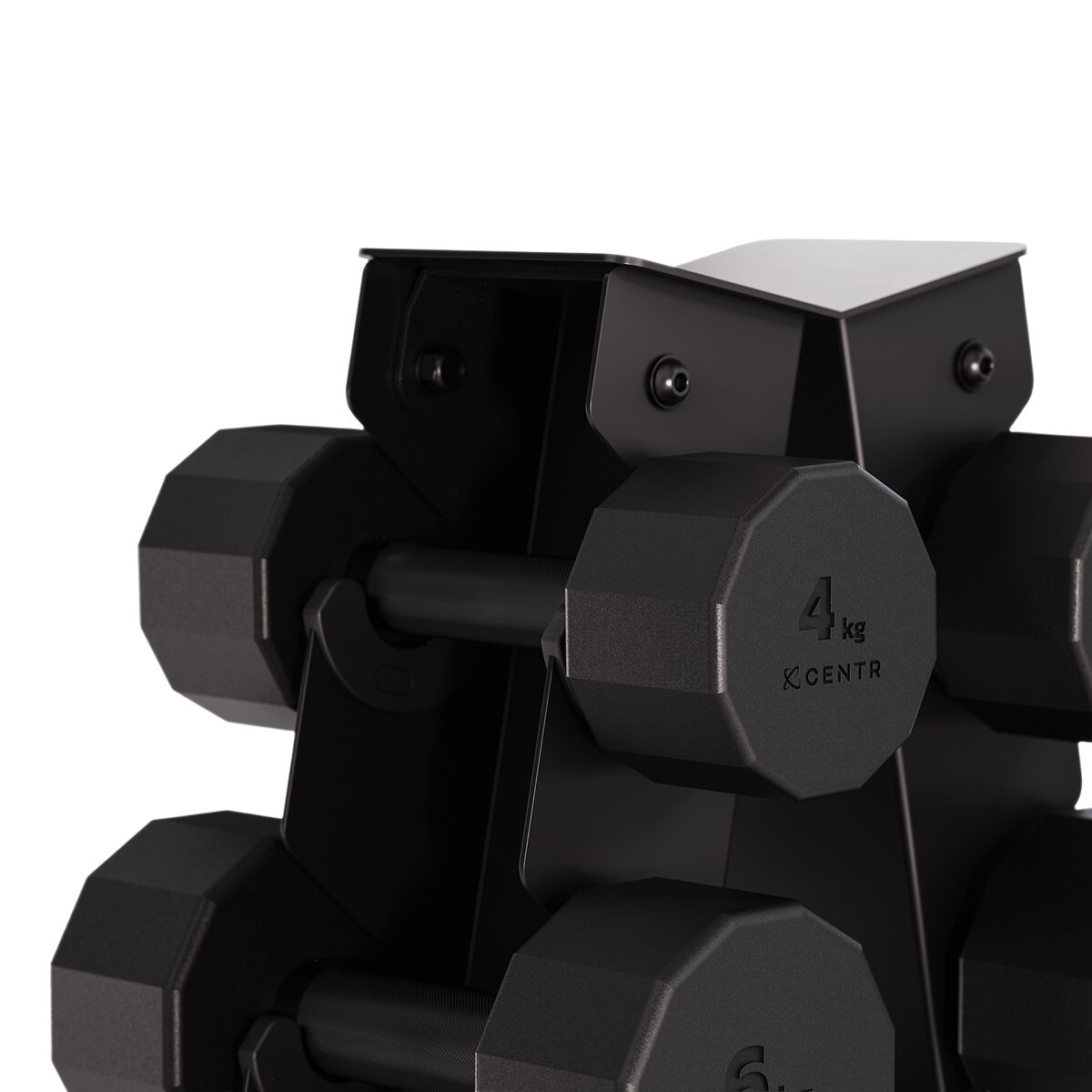 Centr Set De Mancuernas De Goma