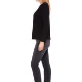 S.C. & CO. Blusa para Dama Negro Extra Grande