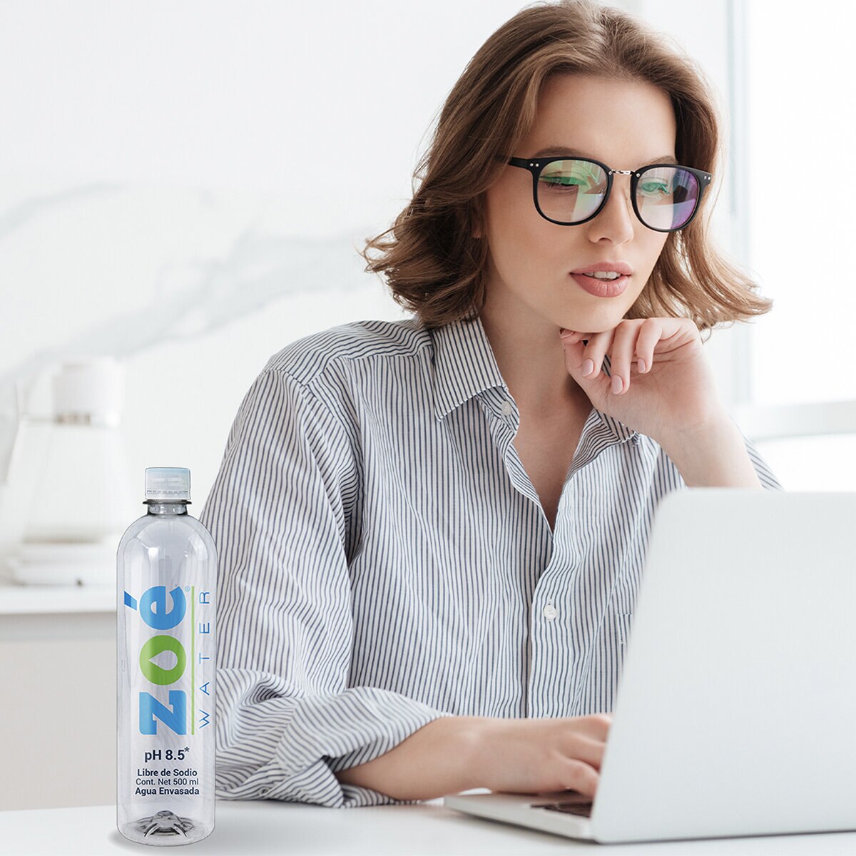 Zoé Water Agua Alcalina 12 pzs de 500 ml
