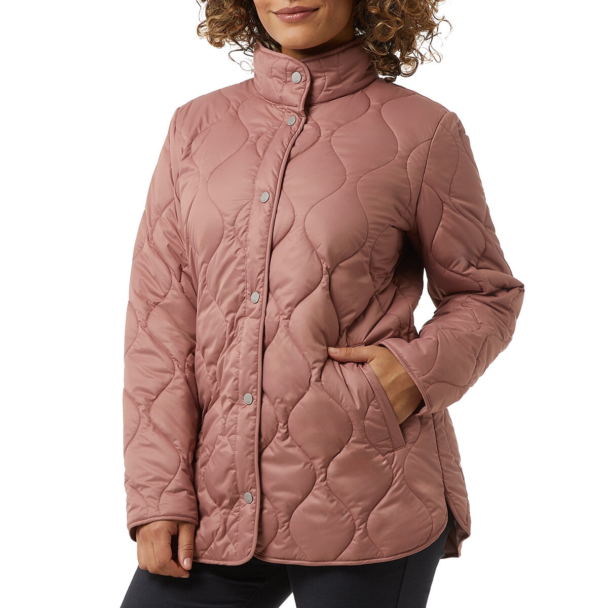 32 Degrees Chamarra para Dama Terracota Extra Chica