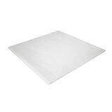 Luhom Juego de 6 Platos de Mármol Blanco