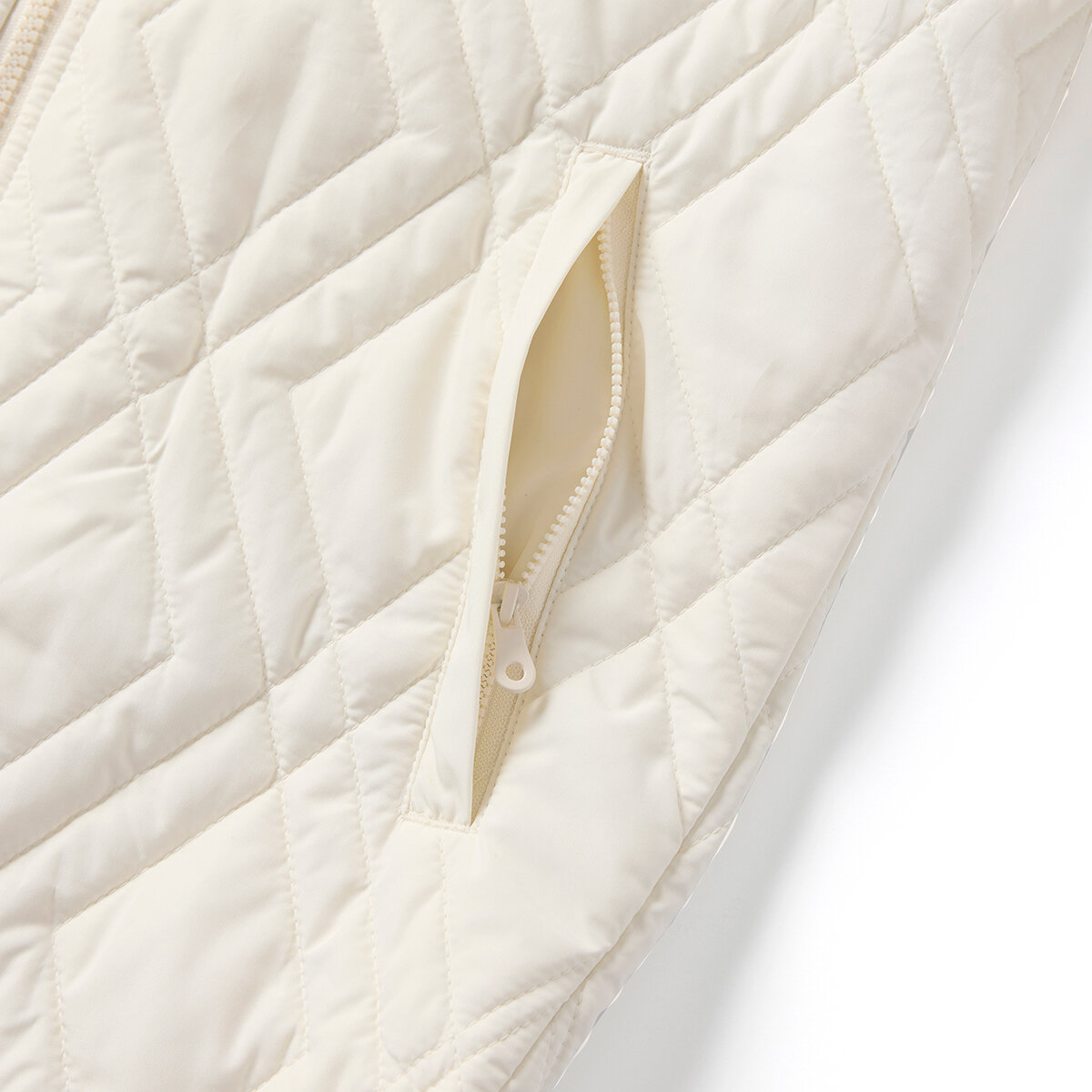Voyager Chamarra para Dama Crema Extra Chica