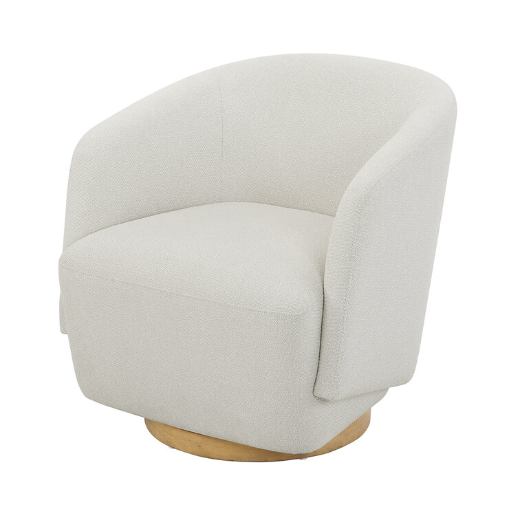 Henredon, Silla Giratoria de Bouclé