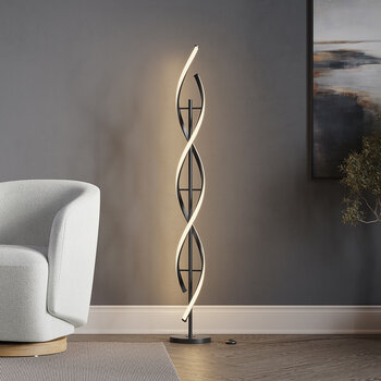 Bridgeport Designs, Lámpara de Piso de Luz LED Bridgeport Designs, Lámpara de Piso de Luz LED