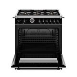 Bertazzoni Estufa 6 Quemadores y Horno de 5.9"
