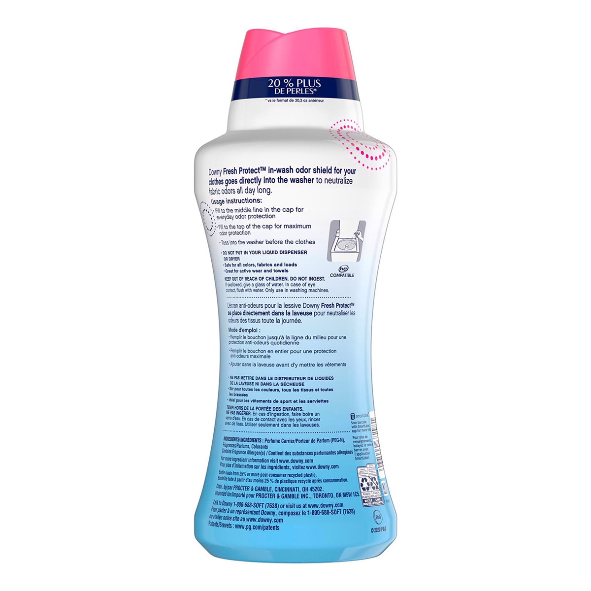 Downy Fresh Protect Aromatizante Para Ropa 1 Kg