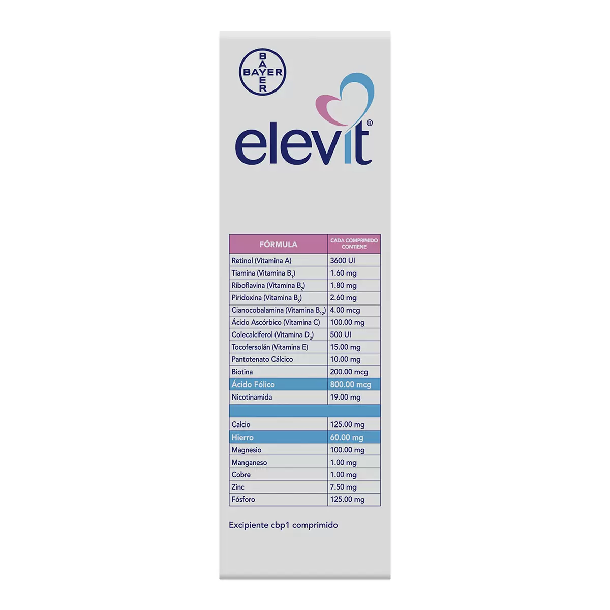 Elevit 2 Cajas de 30 Comprimidos