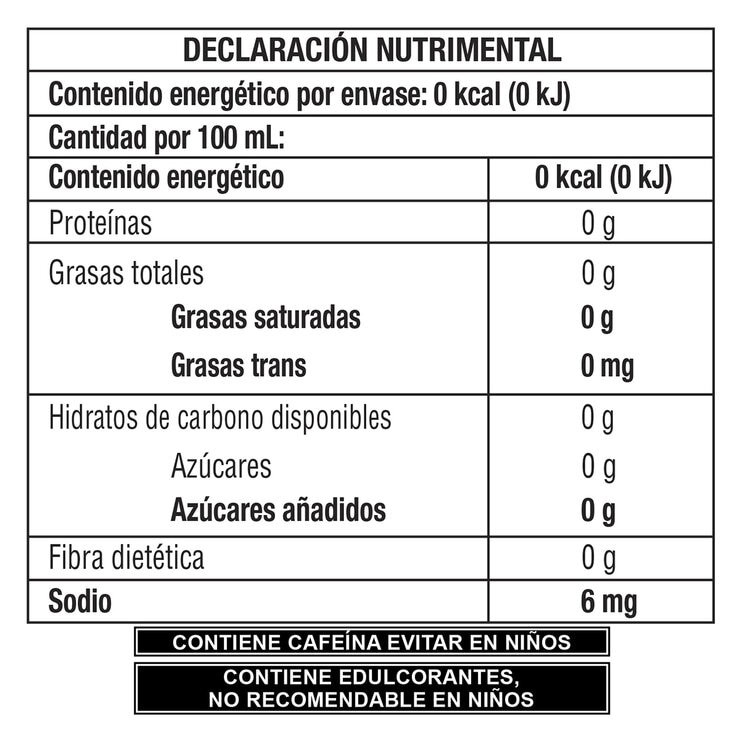 Pepsi Black 24 pzs de 237 ml