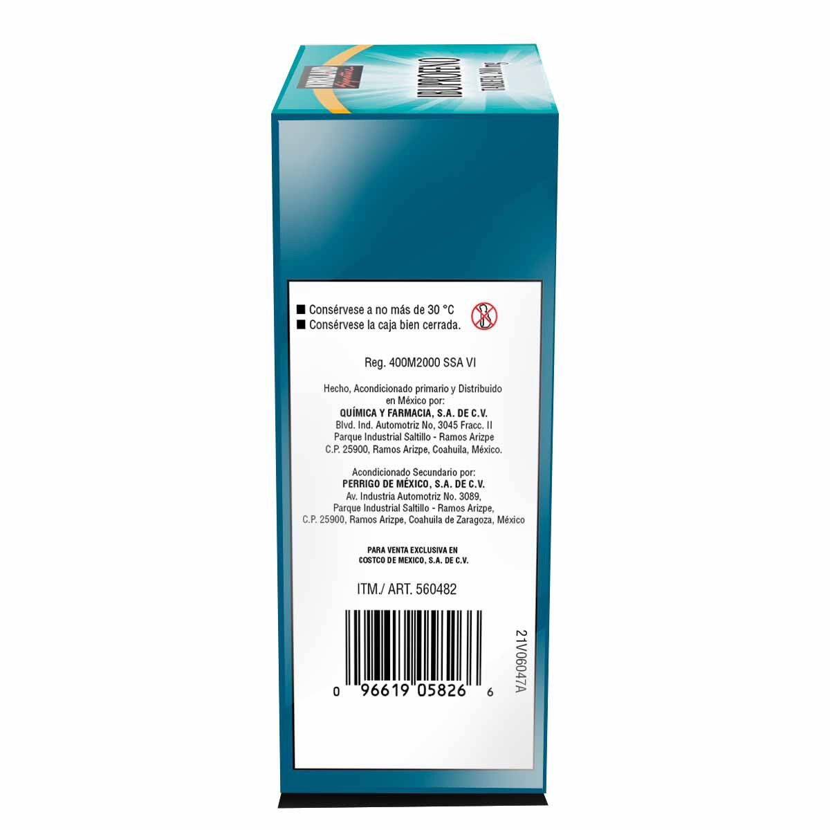 Kirkland Signature Ibuprofeno 200mg 100 Tabletas