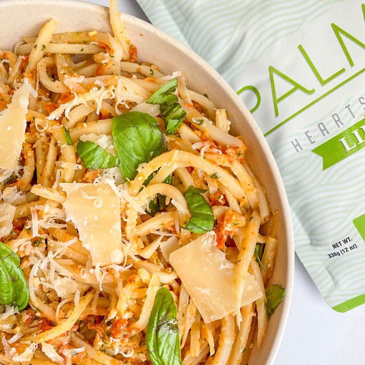 Palmini Sustituto de Pasta a Base de Palmitos 4 paquetes de 338 g