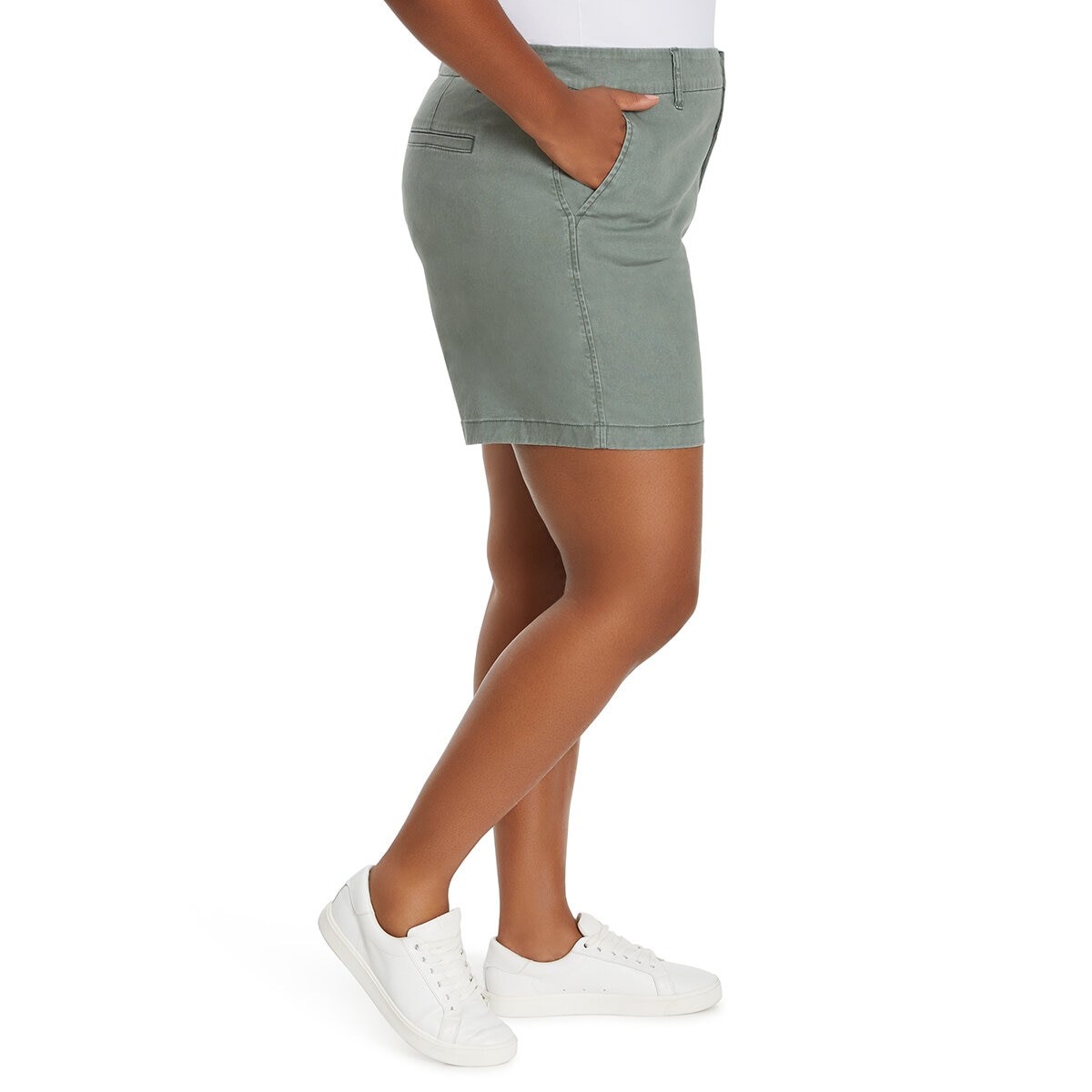 Gloria Vanderbilt Shorts para Dama Verde 6