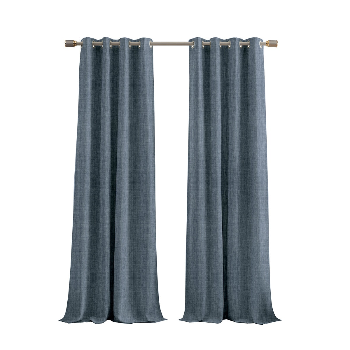 SUN + BLK, Gunnison, Cortinas con Bloqueo Total de Luz, Azul