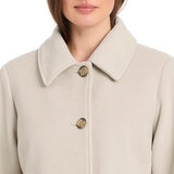 Vince Camuto Abrigo para Dama Crema Extra Chica