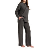 Max & Mia Conjunto para Dama Gris Mediana