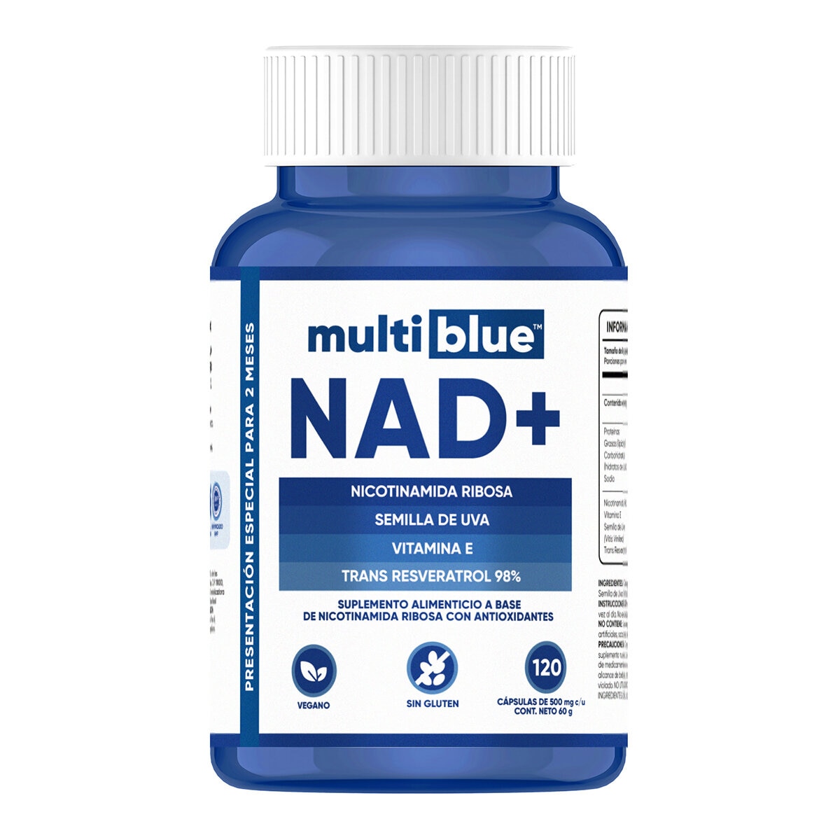 Multiblue Nad 120 Cápsulas