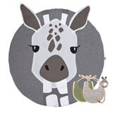 Icaru Kit de Tapete y Accesorios para Bebé con Diseño de Jirafa