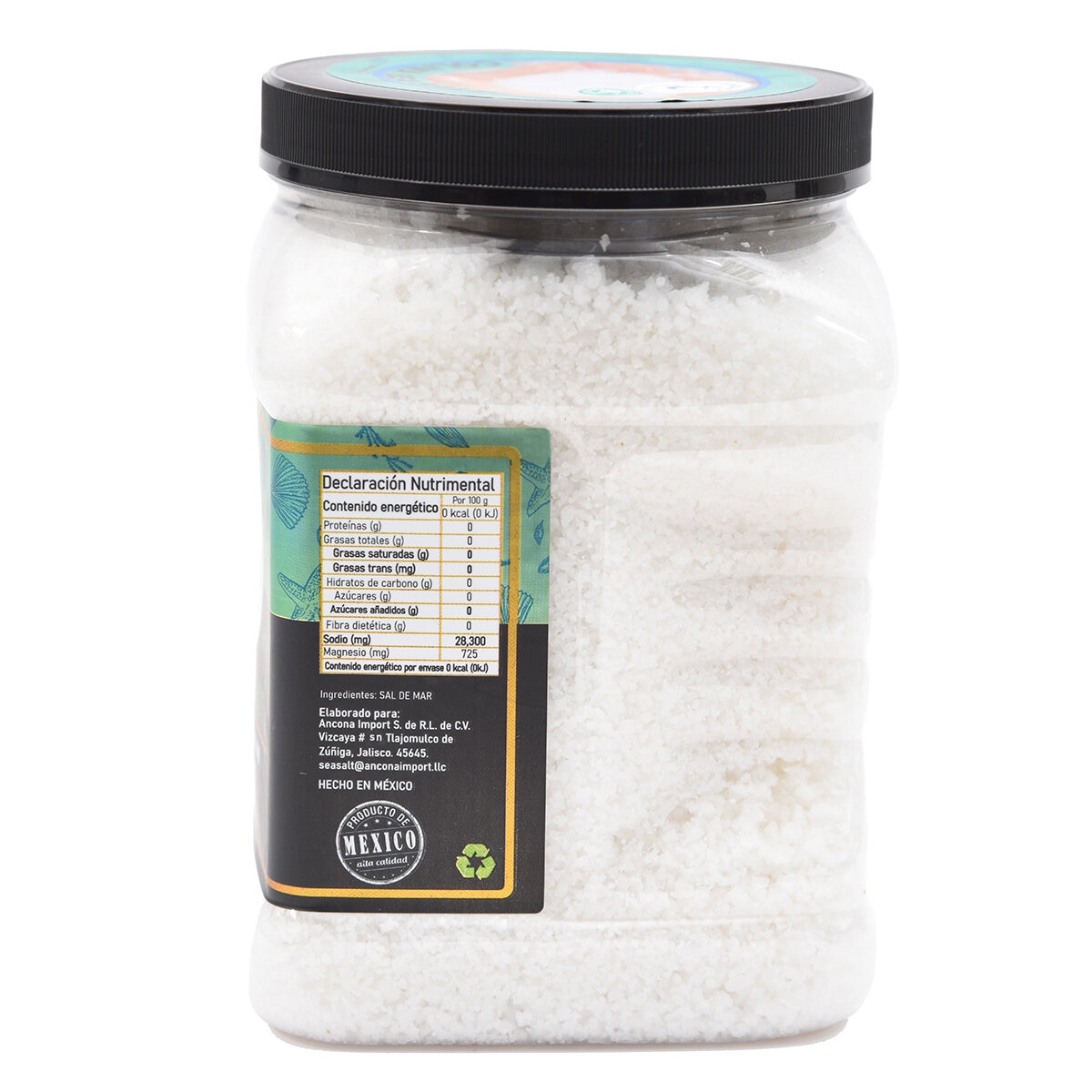 Ancona sal de mar artesanal Kosher 1.5 kg
