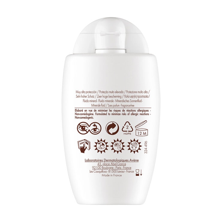 Avène Fluido Mineral sin Color FPS 50+ 40 ml