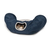 Catit Tunel/Cama para Gato 1 pza color azul