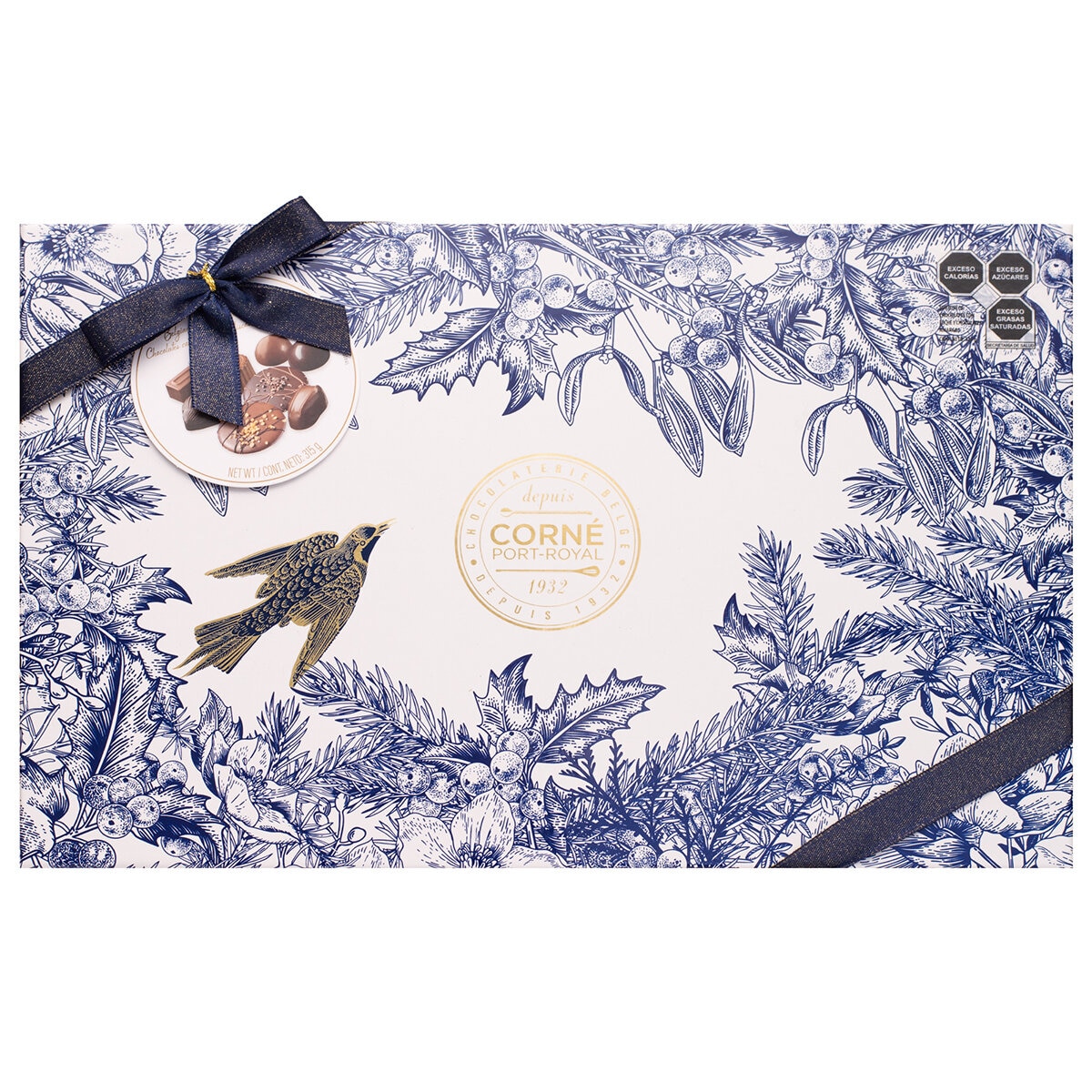 Corne Port-Royal Caja con Surtido de Chocolates 315 g Corne Port-Royal Caja con Surtido de Chocolates 315 g
