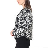 Tahari Chamarra para Dama Negro Extra Grande