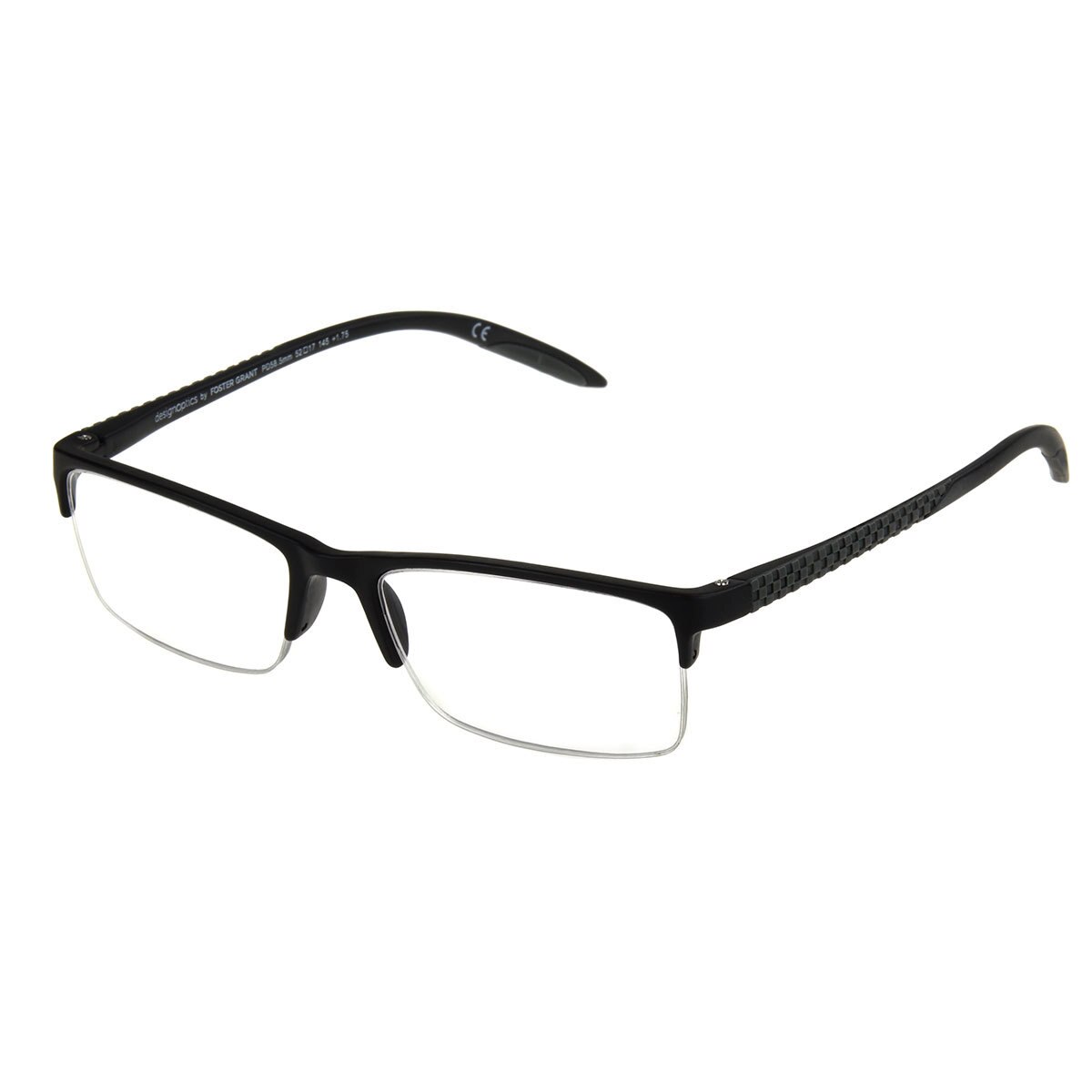 Design Optics, Lentes de Lectura, Dioptría 2.00, Marc, 3 Piezas