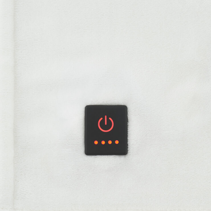 Brookstone, Manta Electrica 127cm x 152cm, Blanco