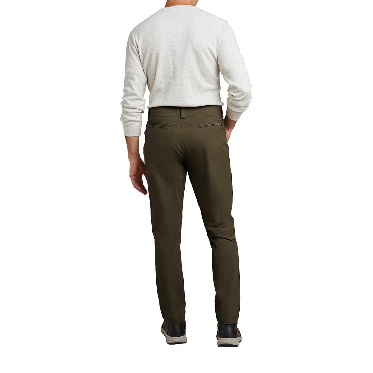 Kirkland Signature Pantalones para Caballero café 34 x 30