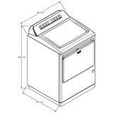 Whirlpool Secadora de Gas 27KG