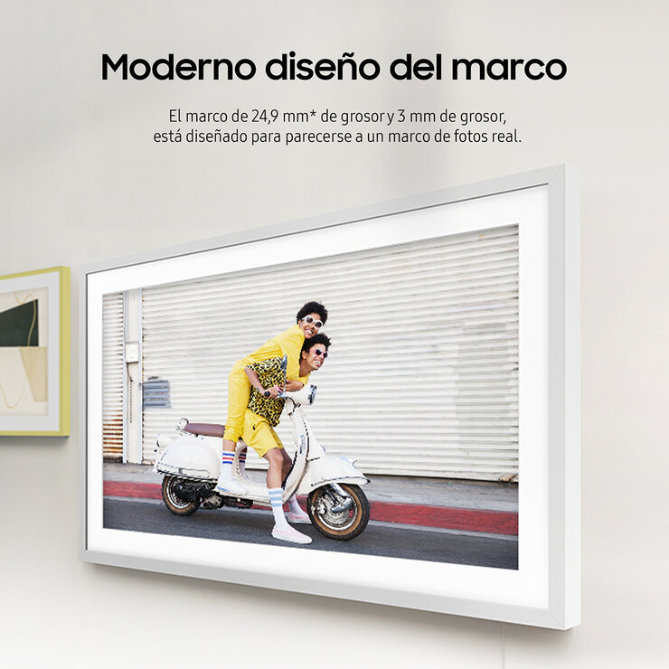 Samsung Pantalla 32" QLED The Frame 4K Smart TV + Marco