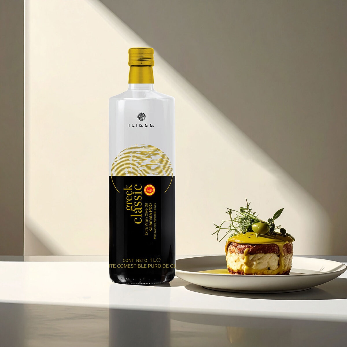 Iliada Greek Aceite de Oliva Extra Virgen 1 l