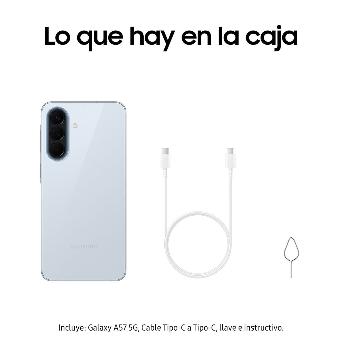 Samsung Galaxy A57 256GB Azul Claro